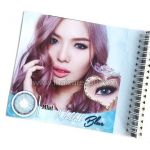 Korean colored lenses that increase the eye. Model Nobluk