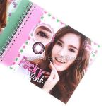 Korean colored lenses that increase the eye. Model Pocky