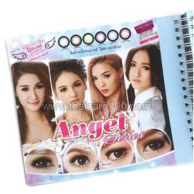 Korean colored lenses that increase the eye. Angel Model