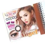 Korean colored lenses that increase the eye. Angel Model