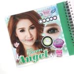 Korean colored lenses that increase the eye. Angel Model