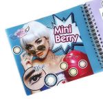 Korean colored lenses that increase the eye. Model Berry