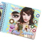 Korean colored lenses that increase the eye. Model Soda