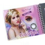 Korean colored lenses that increase the eye. Model Colorful