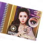 Korean colored lenses that increase the eye. Summer Model