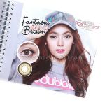 Korean colored lenses that increase the eye. Model Fantasia