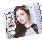 Korean colored lenses that increase the eye. Model Fantasia