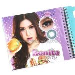 Korean colored lenses that increase the eye. Model Bonita