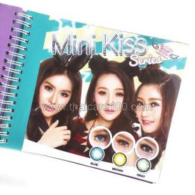 Korean colored lenses that increase the eye. Kiss Model