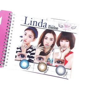 Korean colored lenses that increase the eye. Linda Model