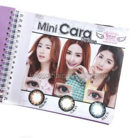 Korean colored lenses that increase the eye. Model Cara