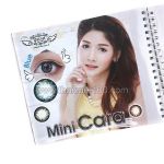 Korean colored lenses that increase the eye. Model Cara