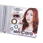 Korean colored lenses that increase the eye. Model Cara