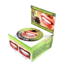 Whitening toothpaste is based on natural oils and carnation Bamboo Charcoal