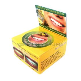 Superefficient Whitening Toothpaste Thanyaporn Herb extract Pineapple