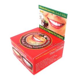 Whitening toothpaste Thai Kinaree based on natural oil of cloves with the bark of the mangosteen