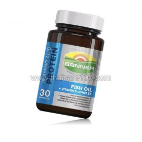 Banner Protein Fish Oil Vitamin B 30 caps