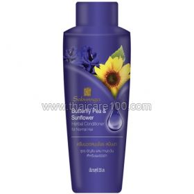 Therapeutic air conditioner for normal hair with the extract of Sunflower and butterfly pea Sabunnga