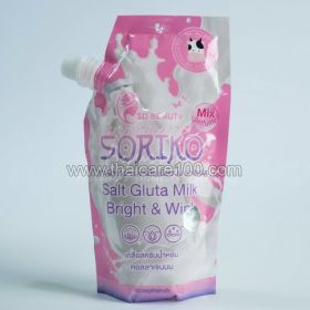 Soriko Gluta Milk Bright and White Spa Salt 250 gr