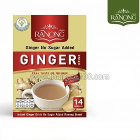 Instant Ginger 100% Ranong Tea no sugar 7 sachets