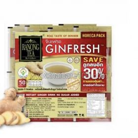 Instant Ginger 100% Ranong Tea 50 sachets