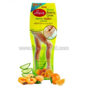 Depilatory cream with apricot Isme Herbal Hair Remover Cream