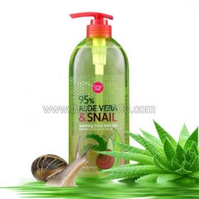 Shower gel with snail mucin and aloe vera Cathy Doll