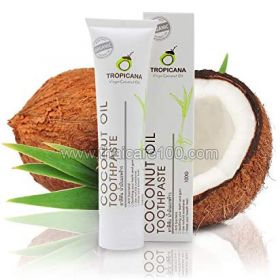 Toothpaste based on coconut oil Tropicana