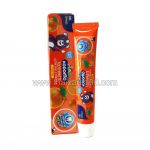 Children's toothpaste-flavored cream with orange and strawberry with double protection Kodomo Cream c 5 months