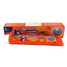 Children's toothpaste-flavored cream with orange and strawberry with double protection Kodomo Cream c 5 months