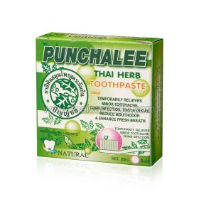 Whitening paste on plant-based Thai herbs Punchalee