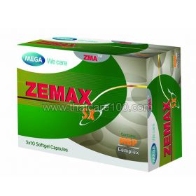 Capsules for athletes Mega Zemax SX