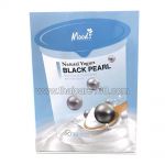 3D Fabric Mask with Yogurt and Pearls Black Pearl Face Mask