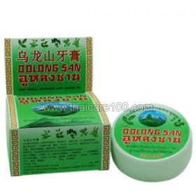 Toothpaste with tea extract Oolong Oolong San Thai herbal toothpaste