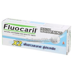 Whitening Fluocaril Healthy Whitening Toothpaste Toothpaste Set 2 Tubes