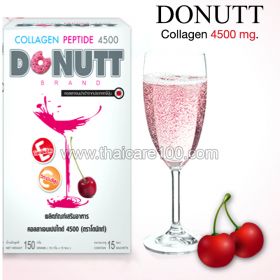 Drinking collagen for beauty with acerola Donutt Collagen Peptide