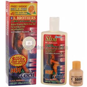 Anti-cellulite cream with double effect K.Brothers 5 Days Effect Super Slim Hot & Cold Dr.Dohnson