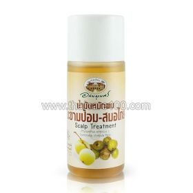 Natural healing oil for the care of the scalp on the basis of an extract Emboliki