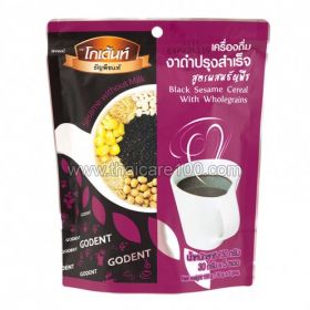 Drink from black sesame Godent Black Sesame Cereal With Wholegrains