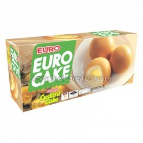 Biscuit cakes with custard EURO Brand Puff Cake (6 pcs)