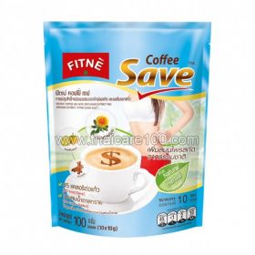 Fitness coffee with an extract of safflower, garcinia, cinnamon Fitne