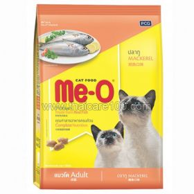 Dry food for adult cats with mackerel Me-O Cat Food (1500 g)