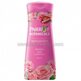 Shower gel with rose fragrance Parrot Shower Cream Sweet Pink Rose (200 ml)