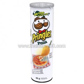 Chips Pringley with pizza taste Pringles Potato Chip Pizza Flavor (110 g)