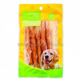 Dog sticks with chicken taste Dog Snack Big C Spiral Chicken and Natural Tstick