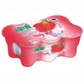 Strawberry super-light jelly Super Light Jelly Mixed Berry in a glass with a tube (6 pcs)