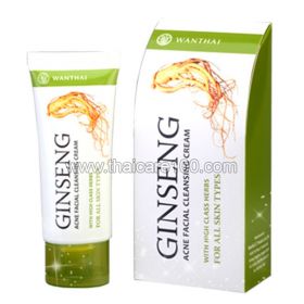 Cream with ginseng for oily and normal skin Wanthai Ginseng