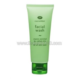 Moisturizing and refreshing face gel Boots Cucumber Facial Wash