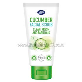 Facial Scrub with Cucumber Boots Cucumber Facial Scrub