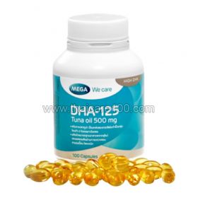 Tuna Oil Capsules Mega We Care DHA-125 Tuna Oil 500 mg